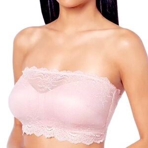 NWT SPANX lace bandeau top, size XS